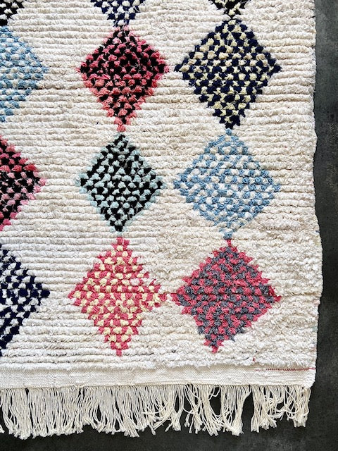 Boucherouite tapijt Dimah