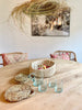 Decoratieve mand uit palmblad