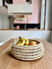 Decoratieve mand uit palmblad